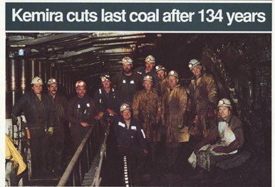 Kemira Dayshift just prior to the last shear Courtesy Coal News Issue No. 80 Oct 1991