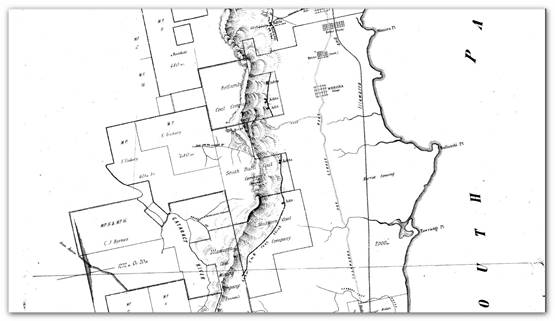 Bellambi Part plan of the Coal Seams in the Illawarra District Mackenzie. DoMAR 1891