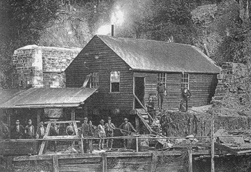 Mt Keira Kemira Colliery circa 1895