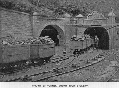 South Bulli Colliery - Mouth of Tunnel 
